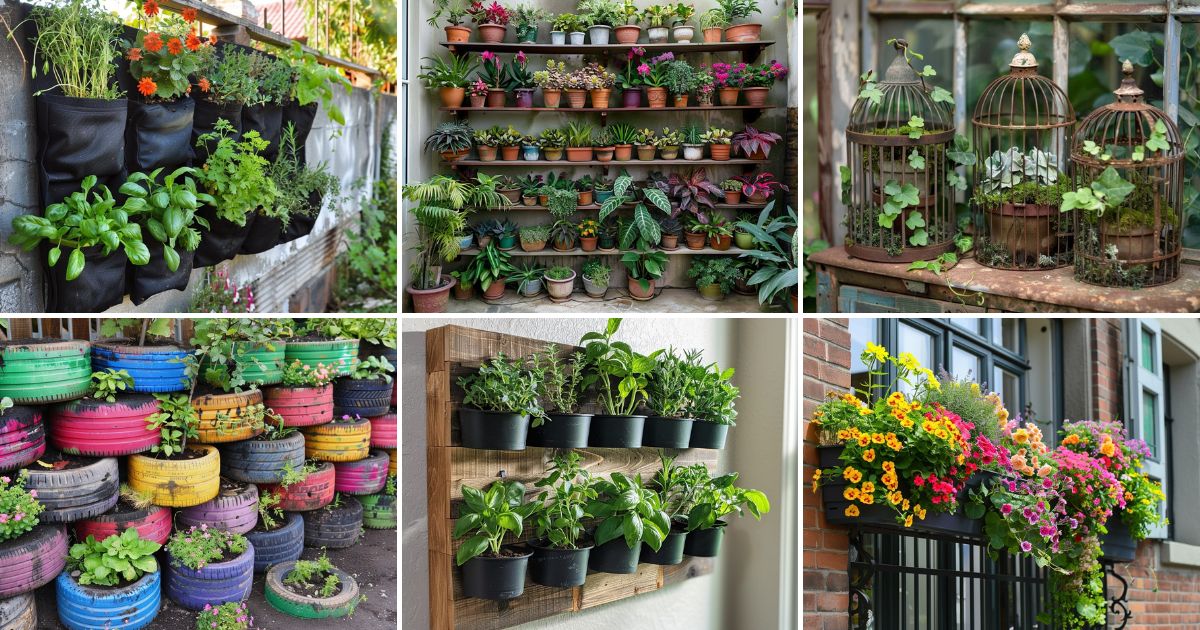 25 Unique Container Gardening Ideas for Small Patios and Balconies