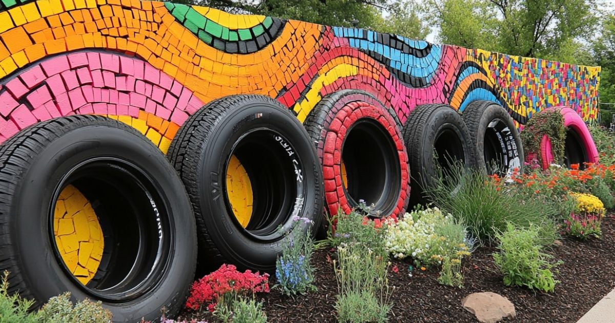 20 Tire Garden Ideas to Transform Your Landscaping