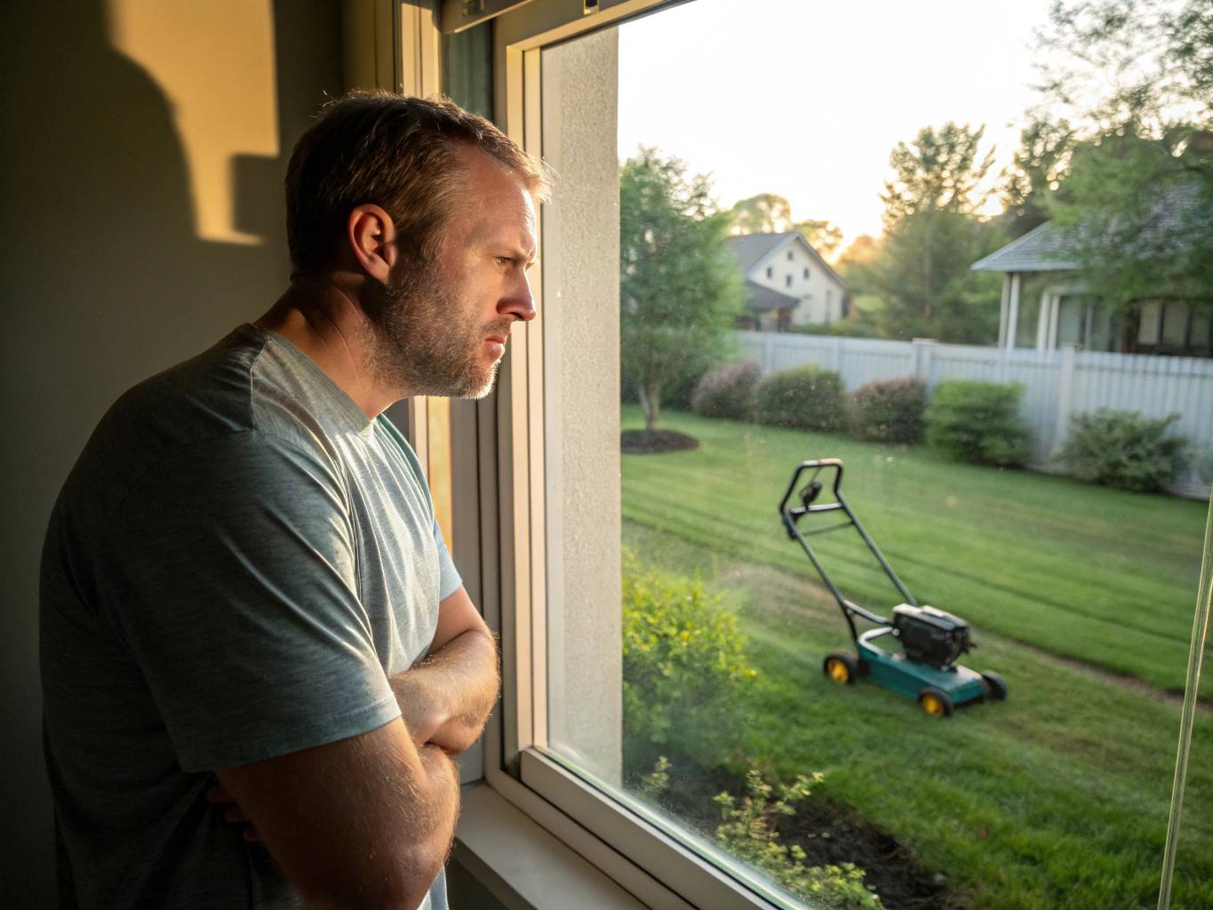 2. Early Morning Mowing