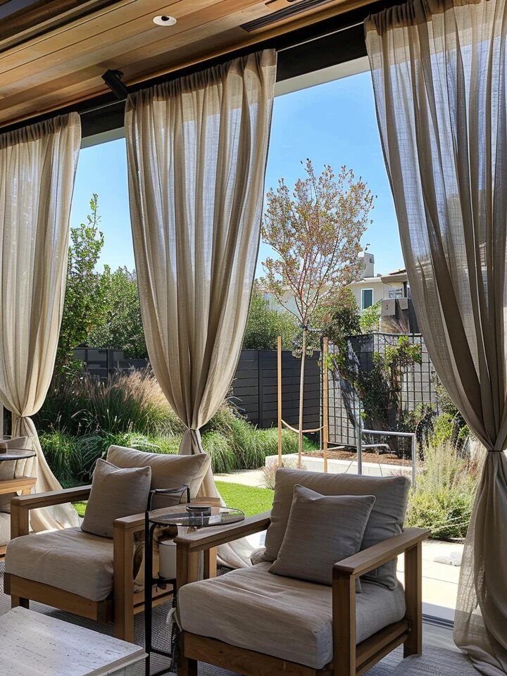 Affordable Outdoor Curtains