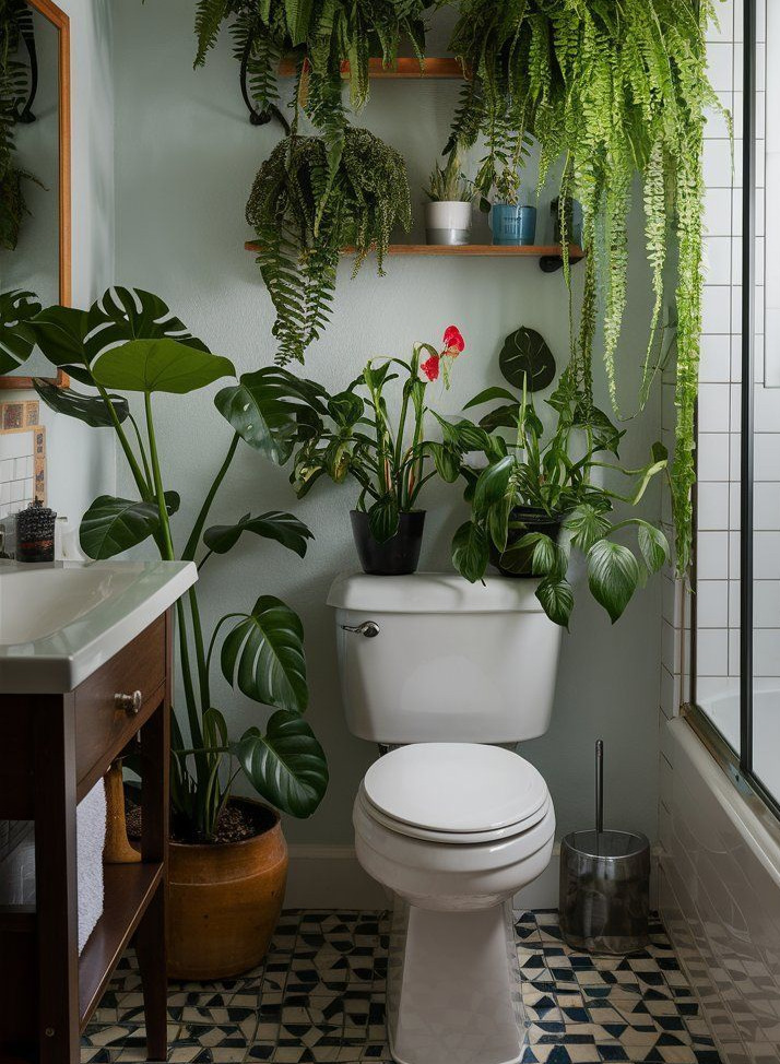 Bathroom Jungle