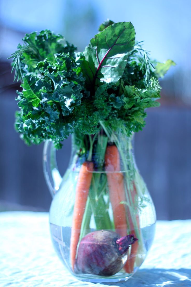 Beet and Carrot Bouquet