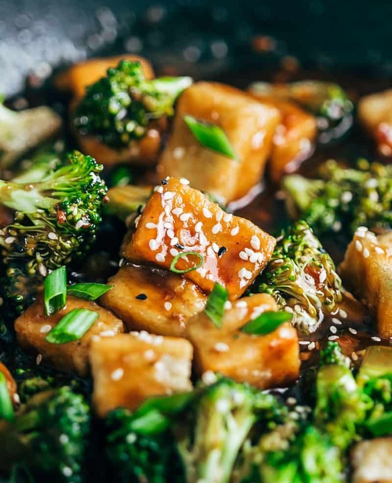 Broccoli and Tofu Stir-Fry