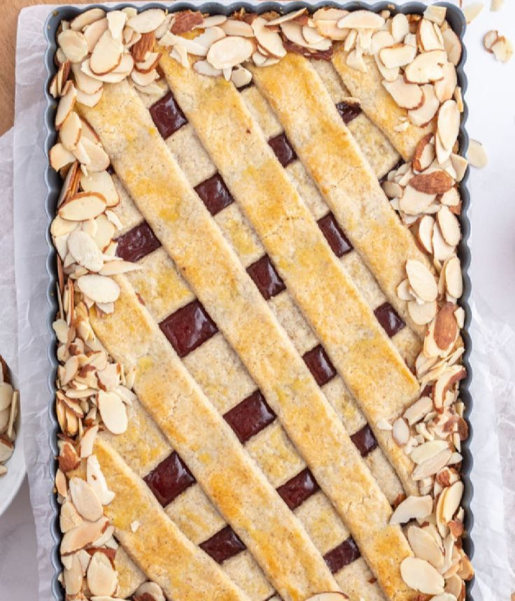 Cherry Almond Tart