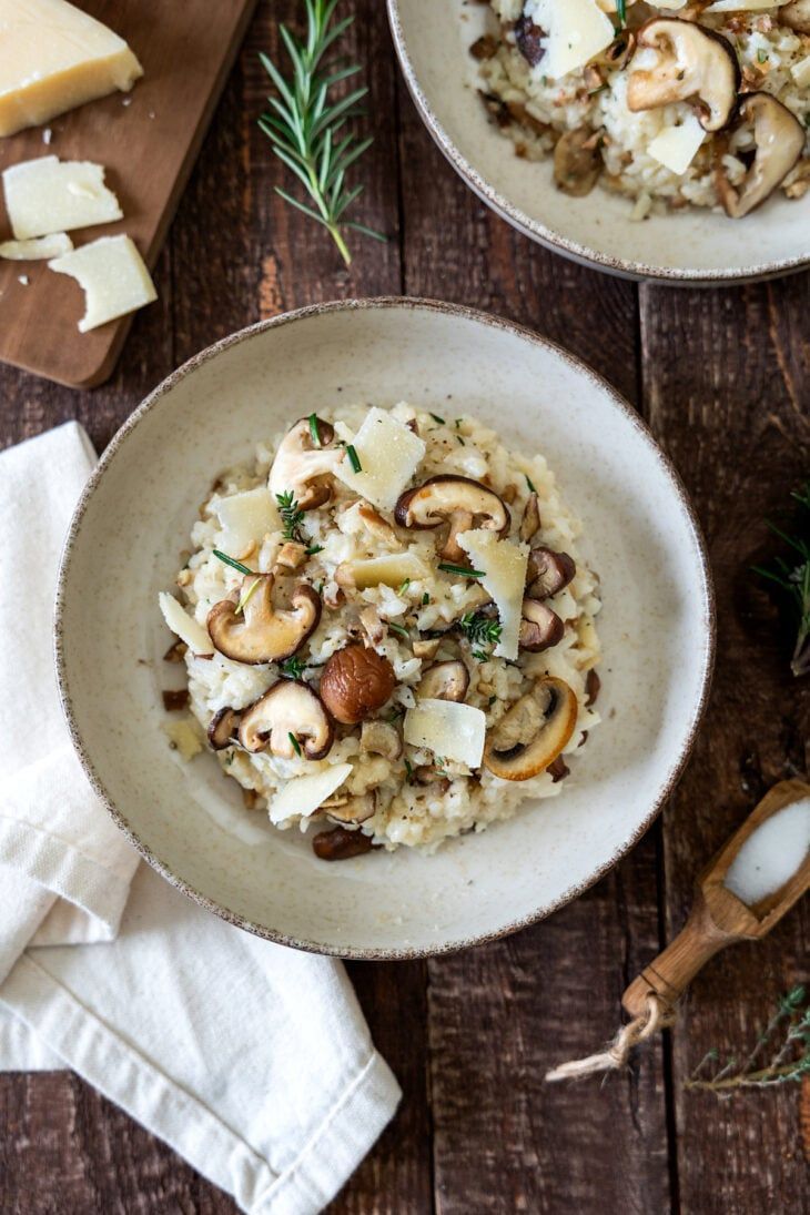 Chestnut and Wild Mushroom Risotto