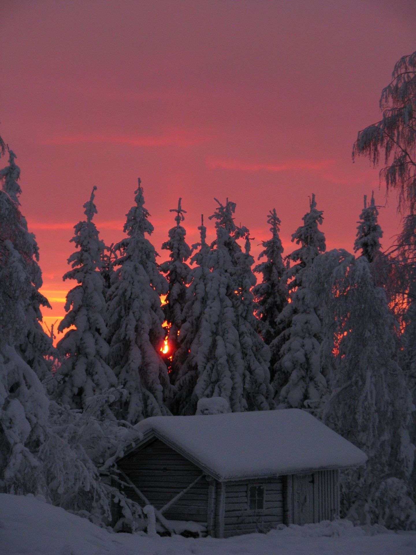 Christmas Eve Sauna in Finland