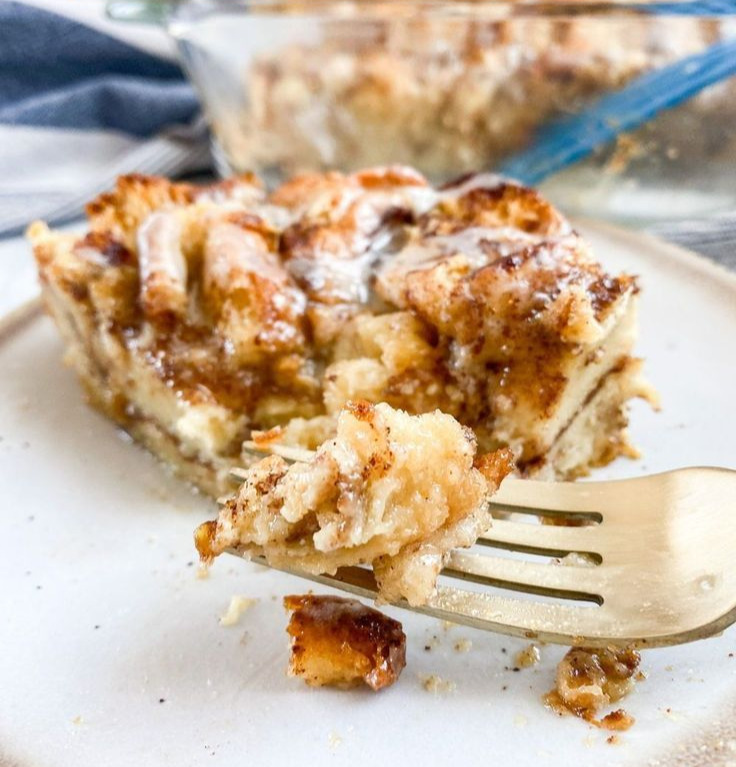 Cinnamon Roll Bread Pudding