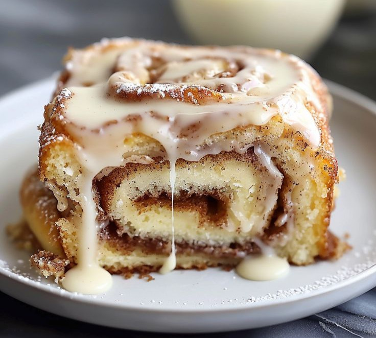 Cinnamon Roll Cake