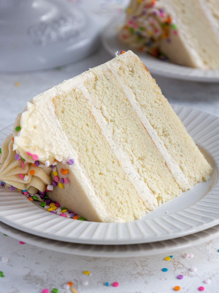 Classic Vanilla Bean Cake