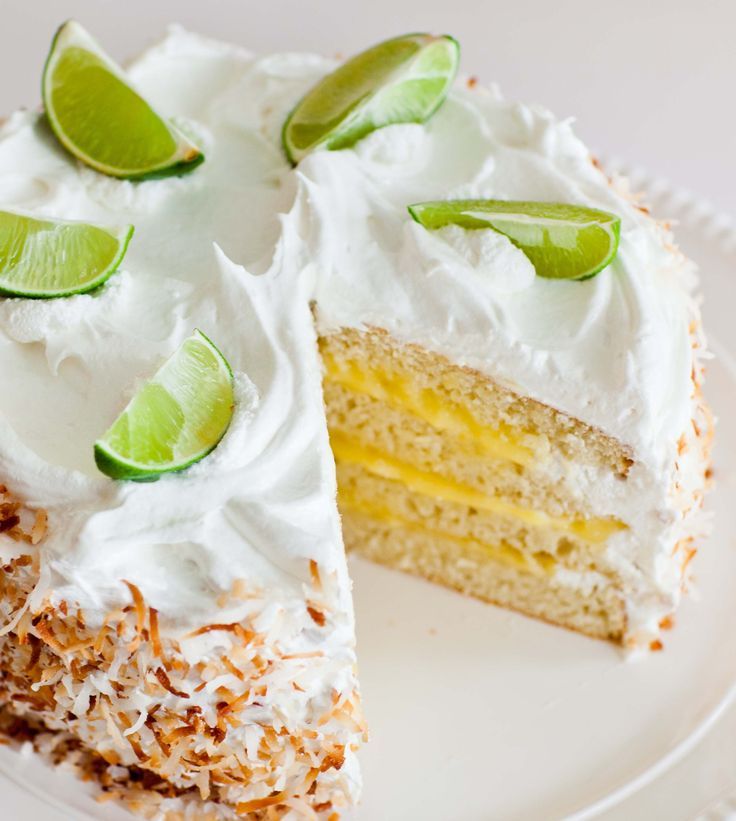 Coconut Lime Cake