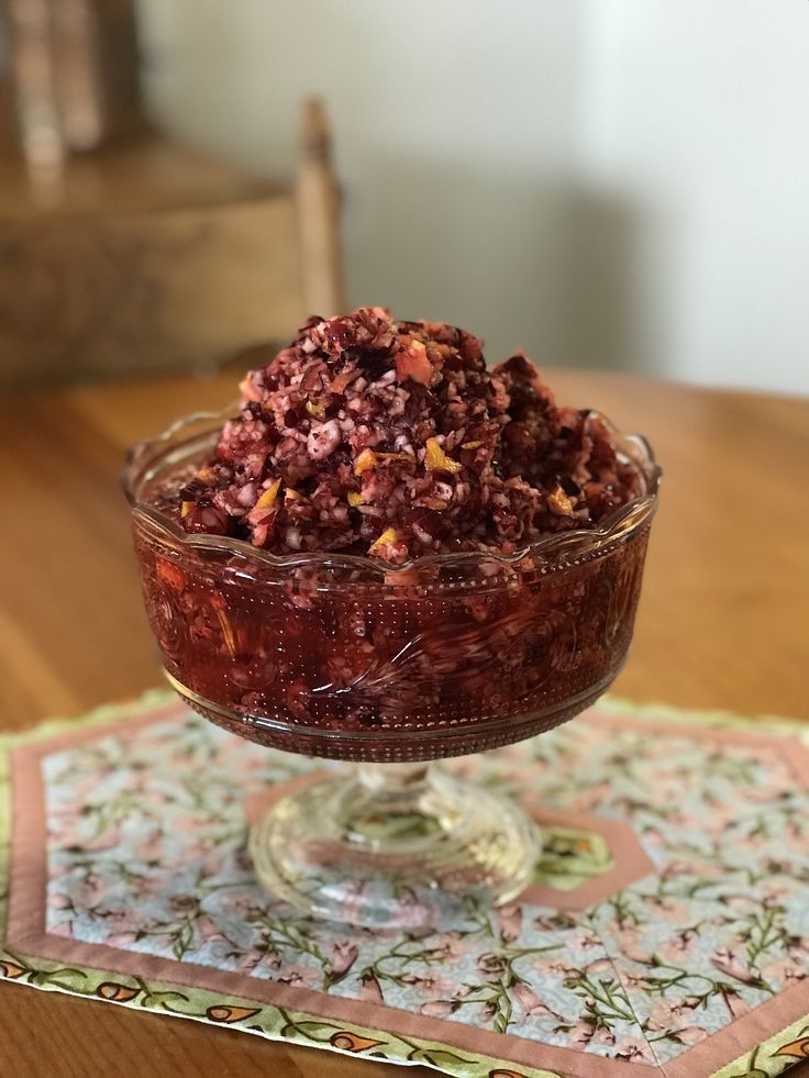 Cranberry Orange Relish