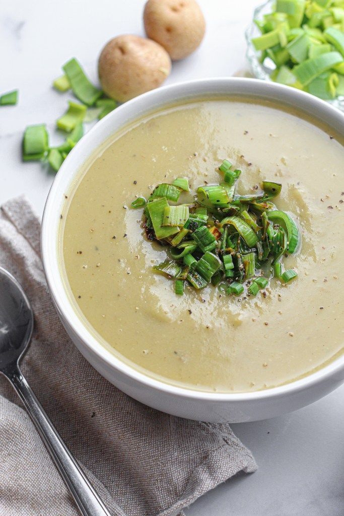 Creamy Potato Leek Soup