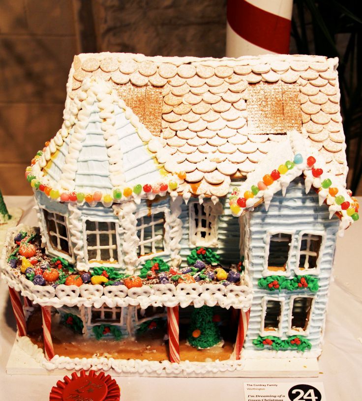 Eco-Friendly Gingerbread House