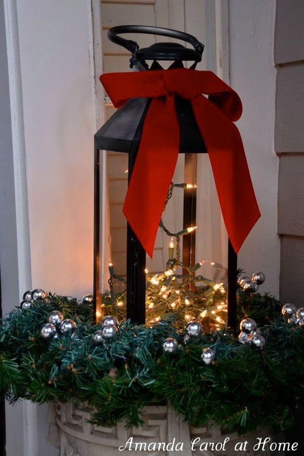 Festive Mason Jar Lanterns