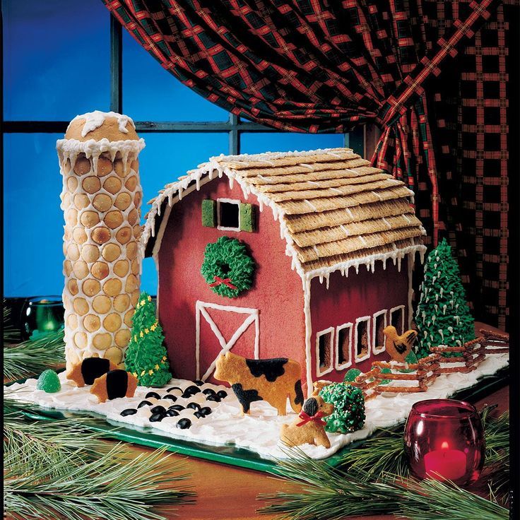 Gingerbread Farmhouse