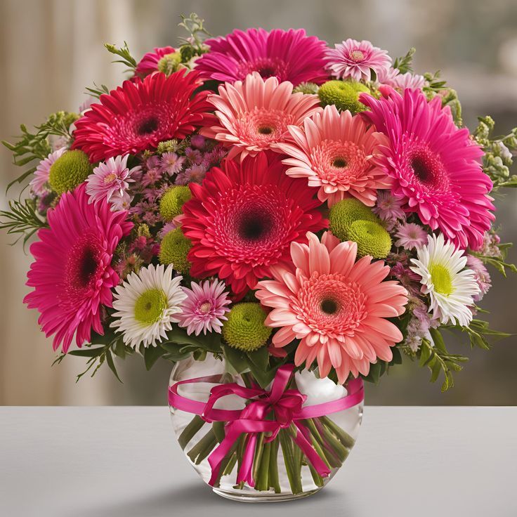 Graceful Gerbera Daisies