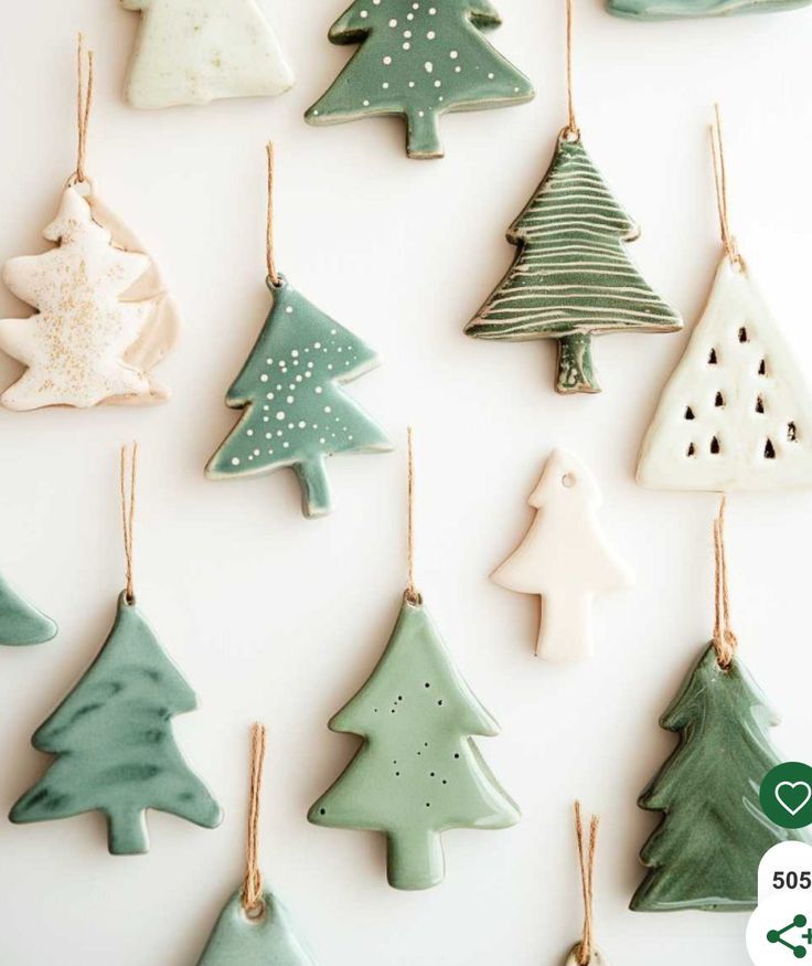 Handmade Clay Ornaments