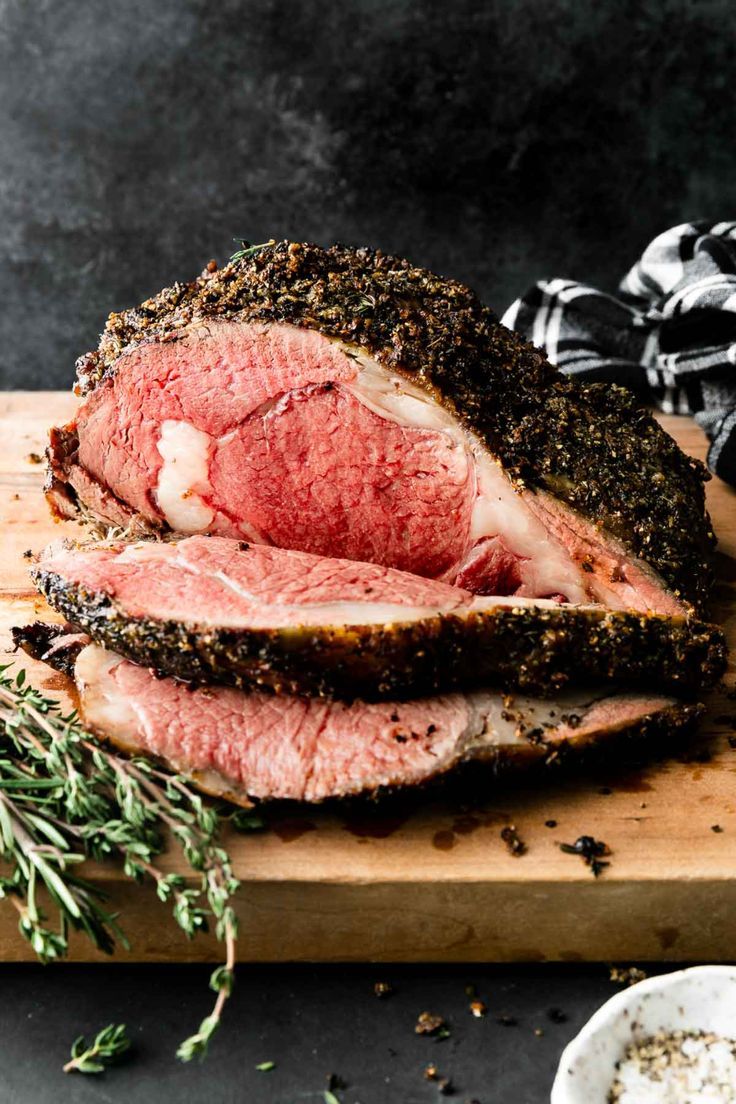 Herb-Crusted Prime Rib