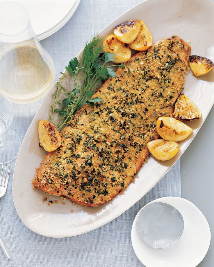 Herb Crusted Salmon