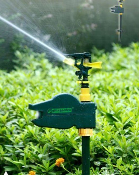 Install Motion-Activated Sprinklers