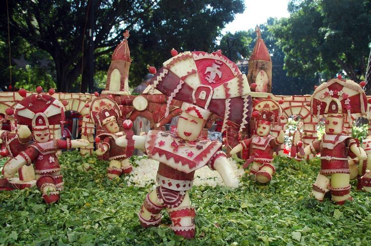 La Noche de los Rábanos in Mexico