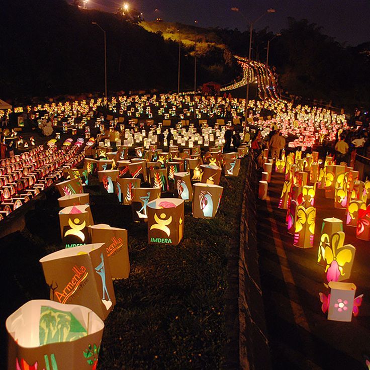 Little Candles Day in Colombia