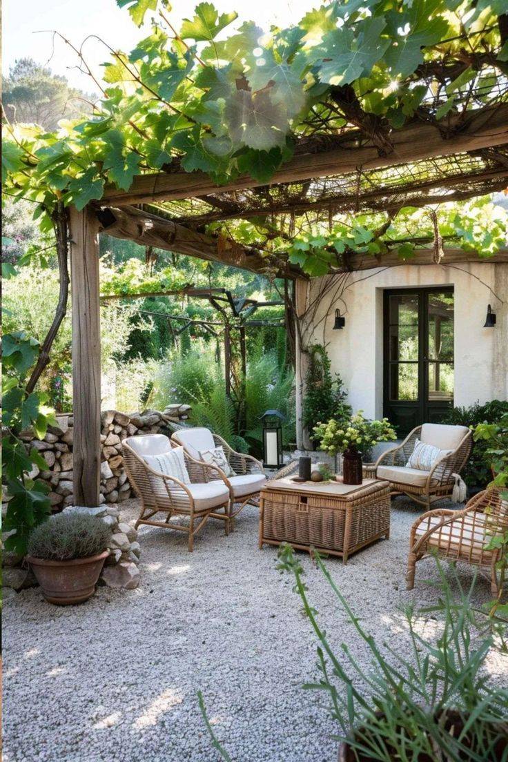 Mediterranean Courtyard Patio