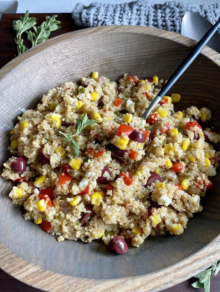 Mediterranean Quinoa Salad