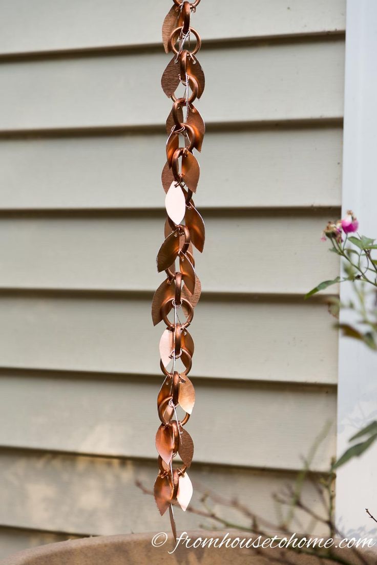 Metal Link Rain Chain