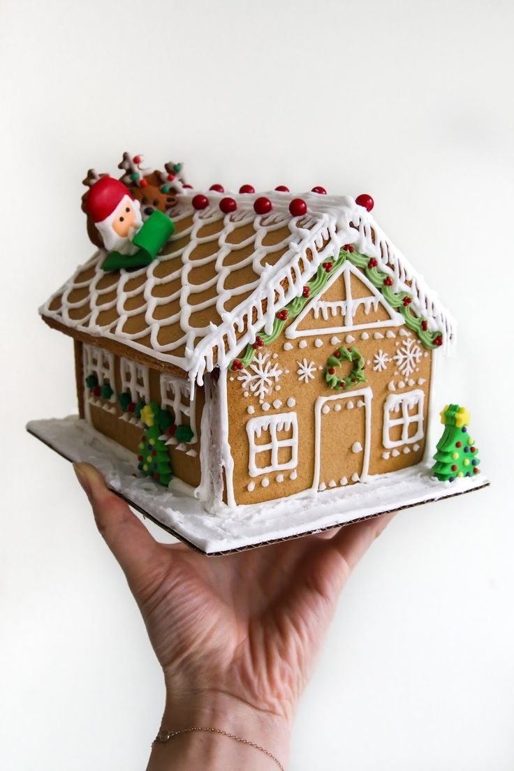 Modern Minimalist Gingerbread House