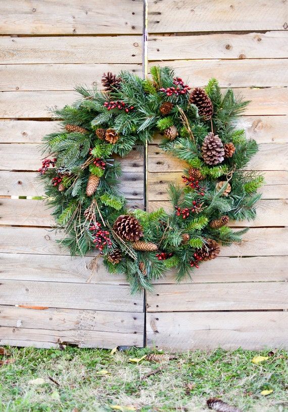 Natural Greenery Wreath