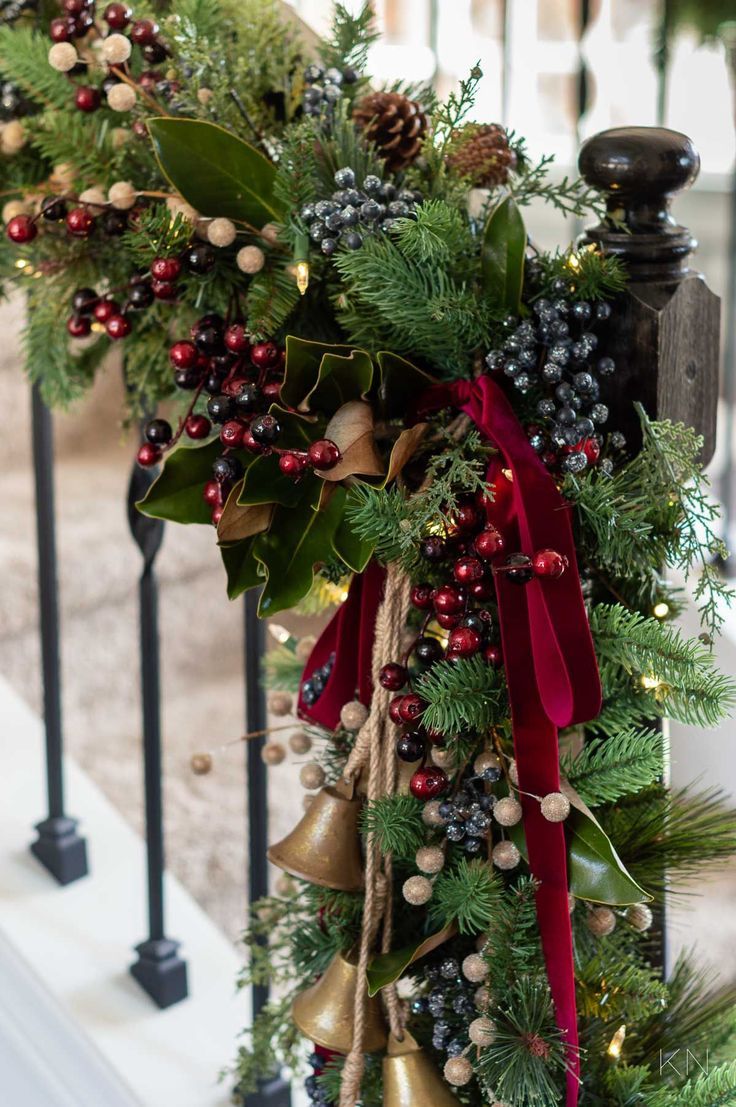 Natural Greenery and Berries