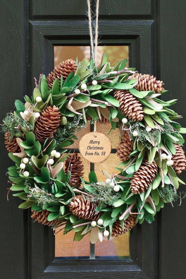 Natural Pinecone Wreaths