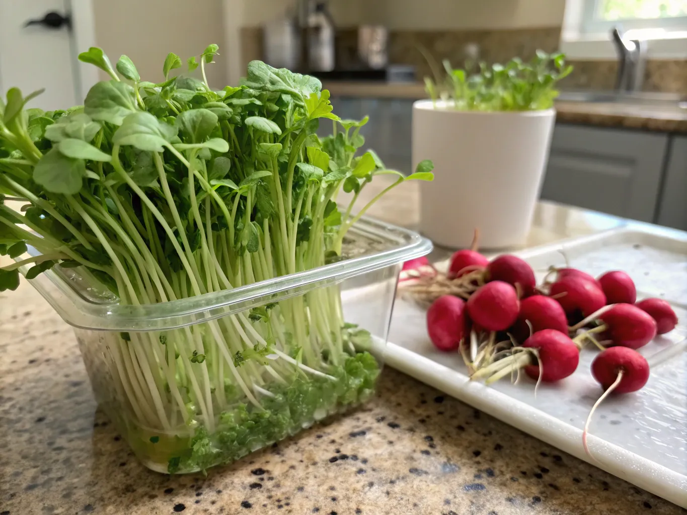 Radish Top Experiment