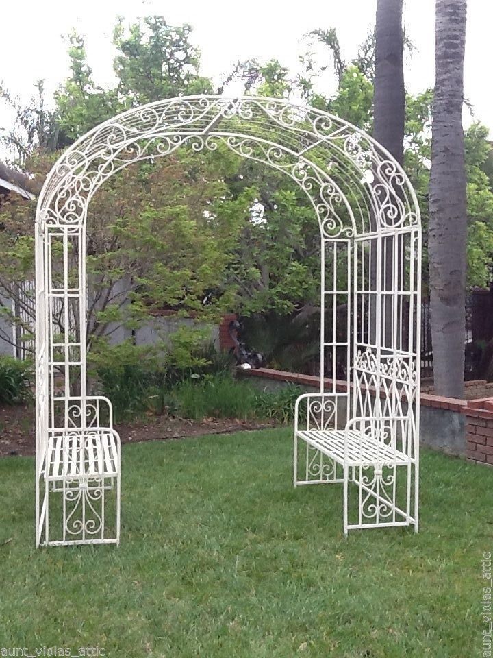 Reclaimed Metal Pergola