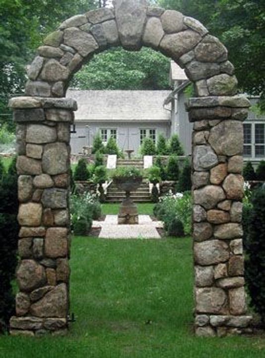 Rustic Stone Archway