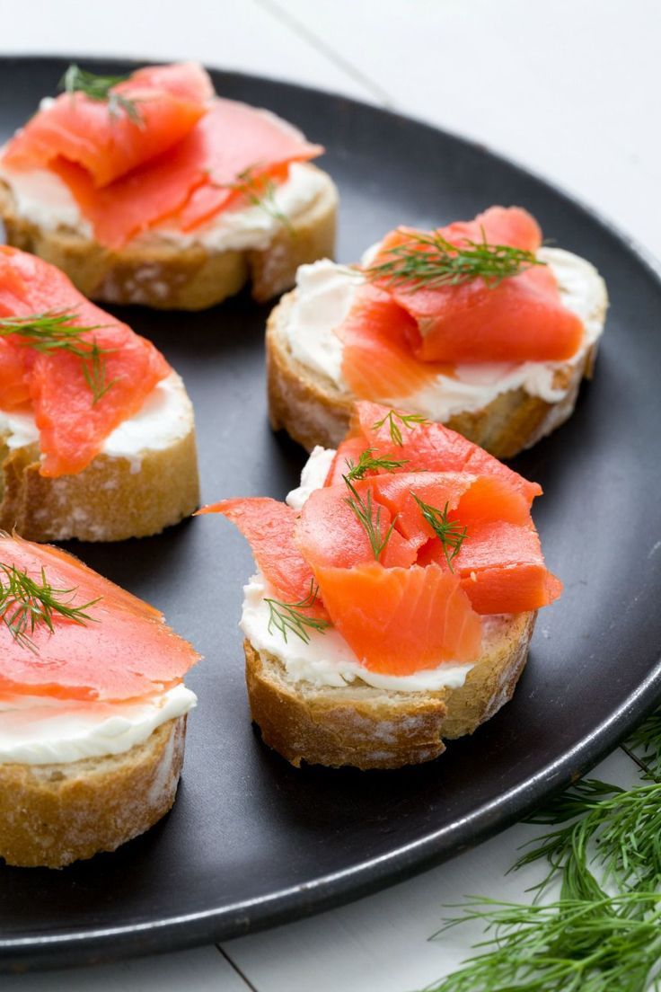 Smoked Salmon Crostini