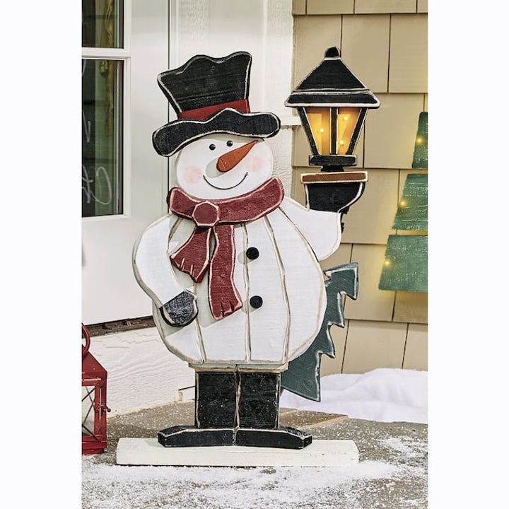 Snowman Porch Display