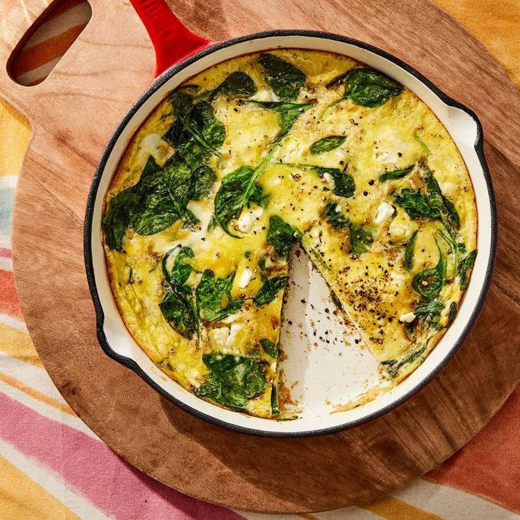 Spinach and Feta Frittata