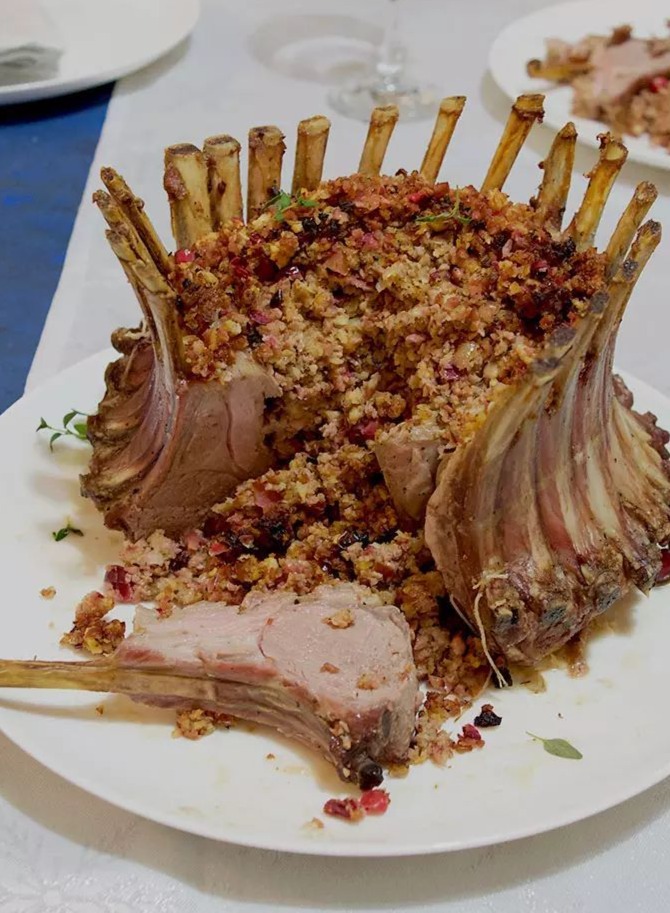 Stuffed Crown Roast of Pork