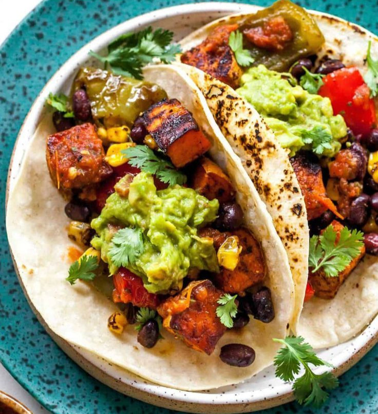 Sweet Potato & Black Bean Tacos