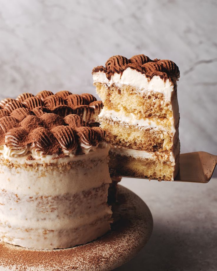 Tiramisu Layer Cake