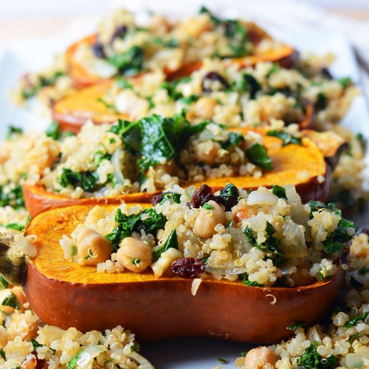 Vegan Stuffed Squash