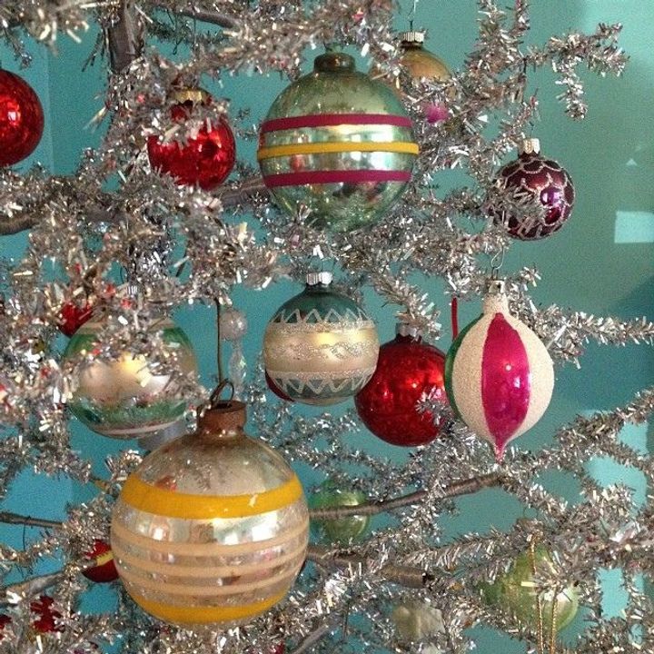 Vintage Glass Baubles