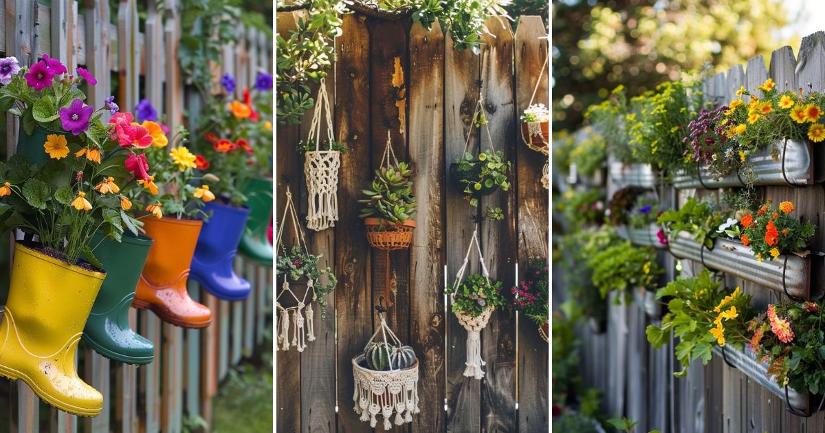 22 Innovative and Eco-Friendly Decorating Ideas For Your Fence