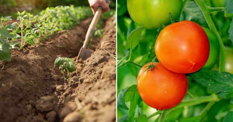 “Trenching” Tomatoes: Simple Technique for Maximum Crops