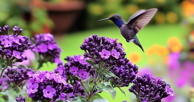 11 Must-Have Purple Flowers to attract Vibrant Hummingbirds