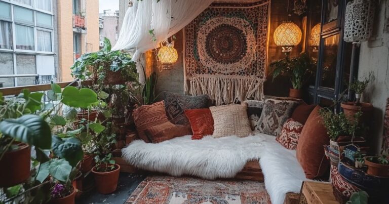 11 Bohemian Decor Tips for Your Apartment Balcony