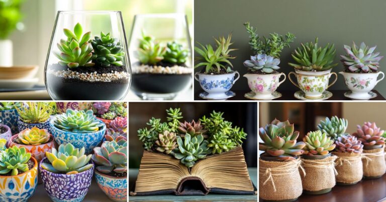 30 Stunning Succulent Container Arrangements to Transform Your Space