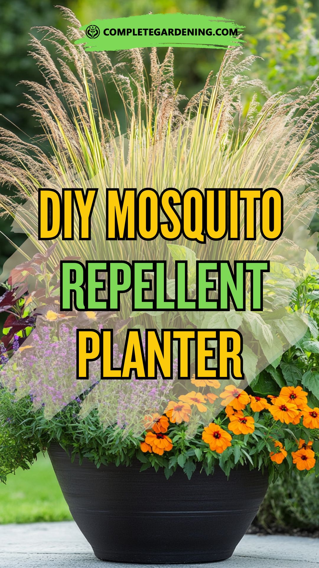 Creating a Mosquito-Free Zone: DIY Mosquito Repellent Planter ...